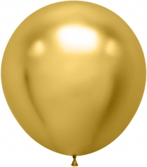Шар Хром, Золото / Gold ballooons